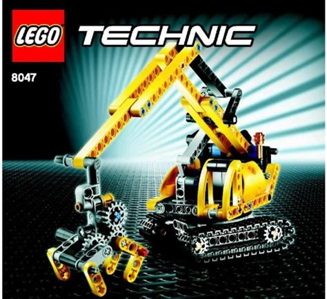 lego 8047 compact excavator|lego 8043 instruction.